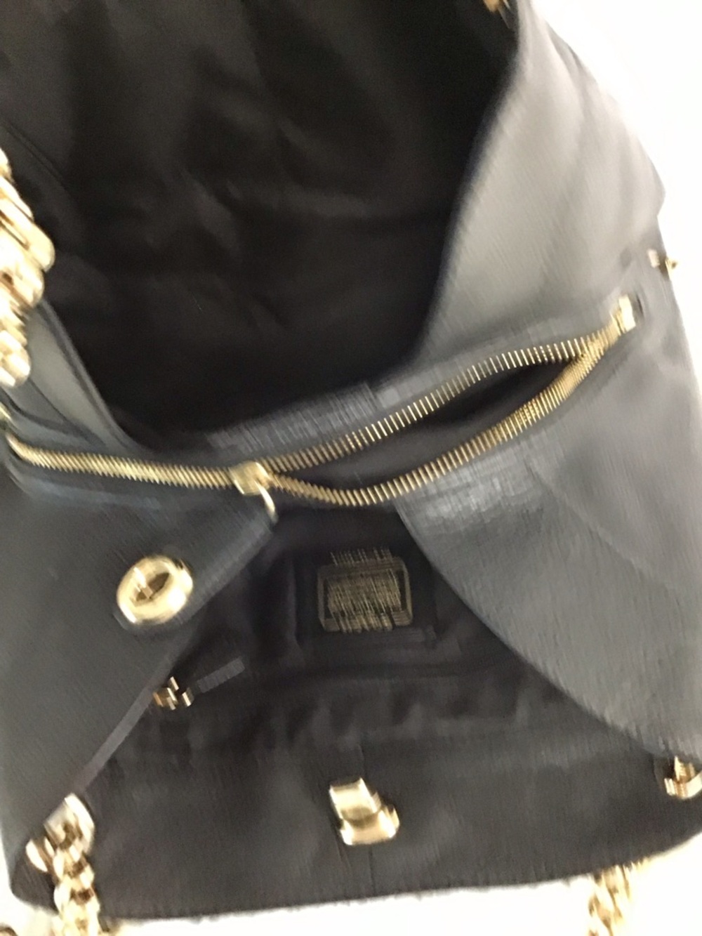 Coach 36855 Edie Turnlock Black Pebble Leather Shoulder Bag - Picture 10 of 15